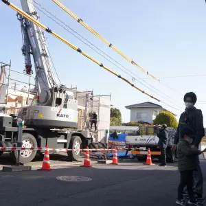 大分市にて上棟のサムネイル